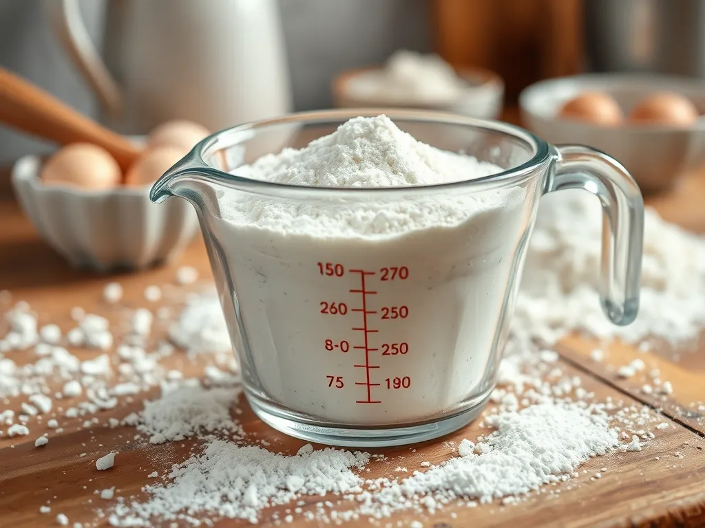 Ile szklanek to 250 g mąki? Oto proste wyjaśnienie